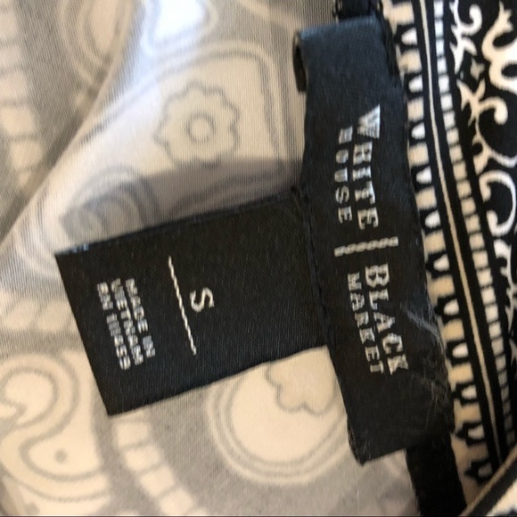 WHITE HOUSE BLACK MARKET Paisley Dress - Picture 6 of 7